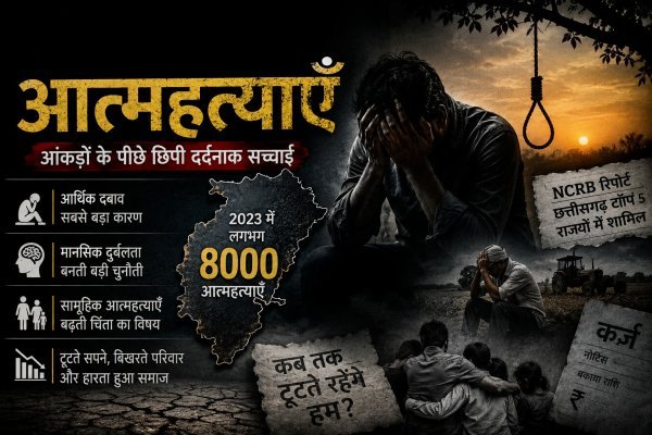 बढ़ती आत्महत्याओं पर पढ़िए डॉ. नीरज गजेंद्र का विचारोत्तेजक विश्लेषण मुश्किल वक्त गुज़र जाएगा, जीवन बना रहना चाहिए
