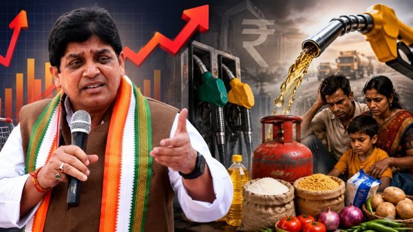 महँगाई : डॉ. डहरिया बोले- महँगाई से किसान, मजदूर और मध्यम वर्ग सबसे ज्यादा प्रभावित