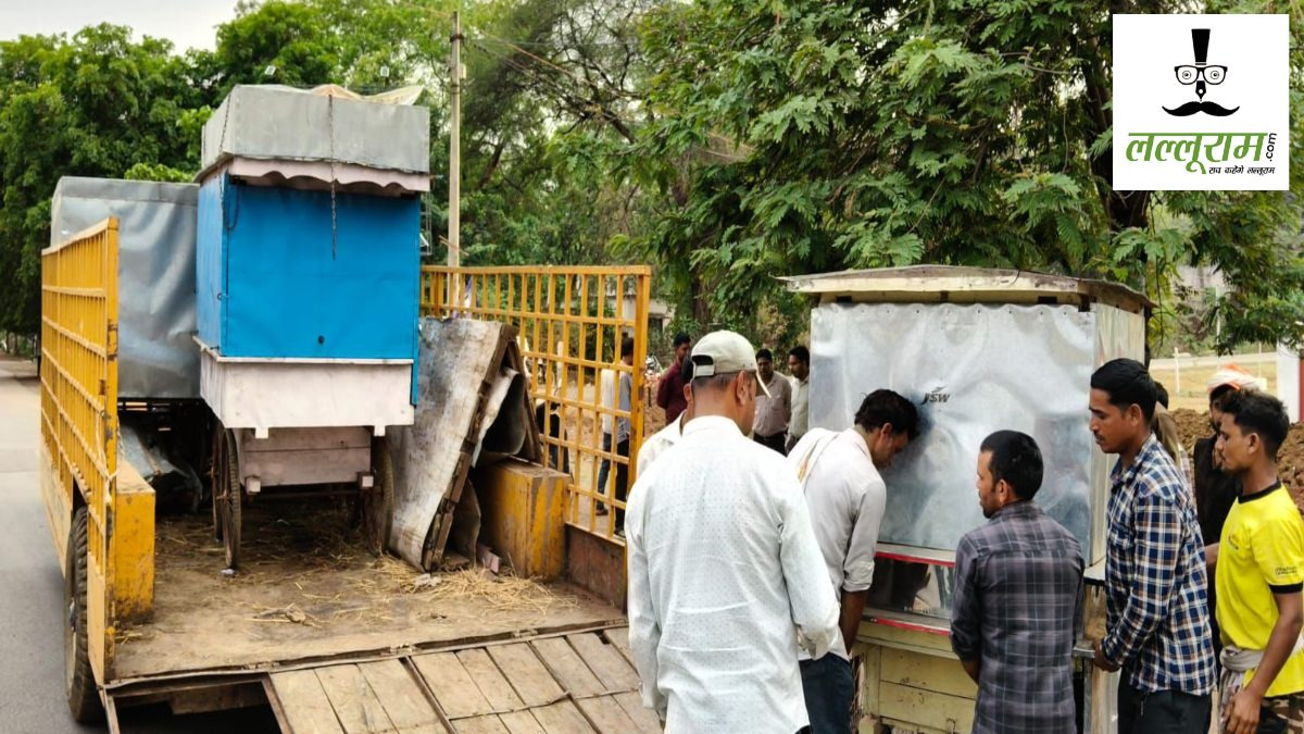 खैरागढ़ में सरकारी जमीन पर अवैध कब्जे का मामला