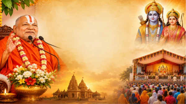 सनातन संस्कृति महोत्सव : लखनऊ में होगी पद्मविभूषण रामभद्राचार्य जी की श्रीराम कथा