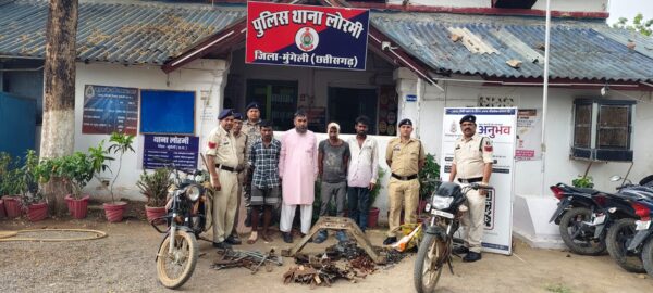 फैक्ट्री चोरी मामले में 4 आरोपी जेल भेजे गए