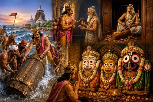 चतुर्दशी विशेष : भगवान जगन्नाथ की अधूरी मूर्तियों के पीछे की दिव्य कहानी