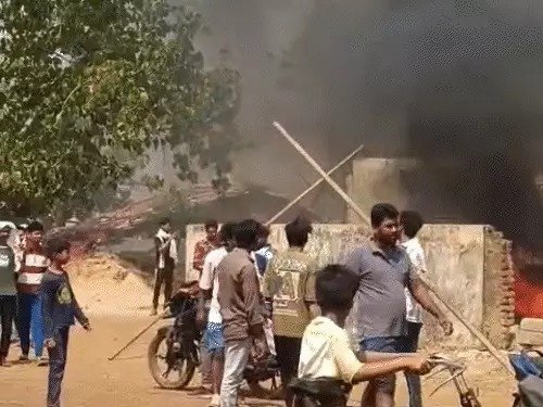 दहला रायपुर : मंदिर हसौद में लगातार दो मर्डर से भड़का जनआक्रोश, आरोपी के घर में तोड़फोड़