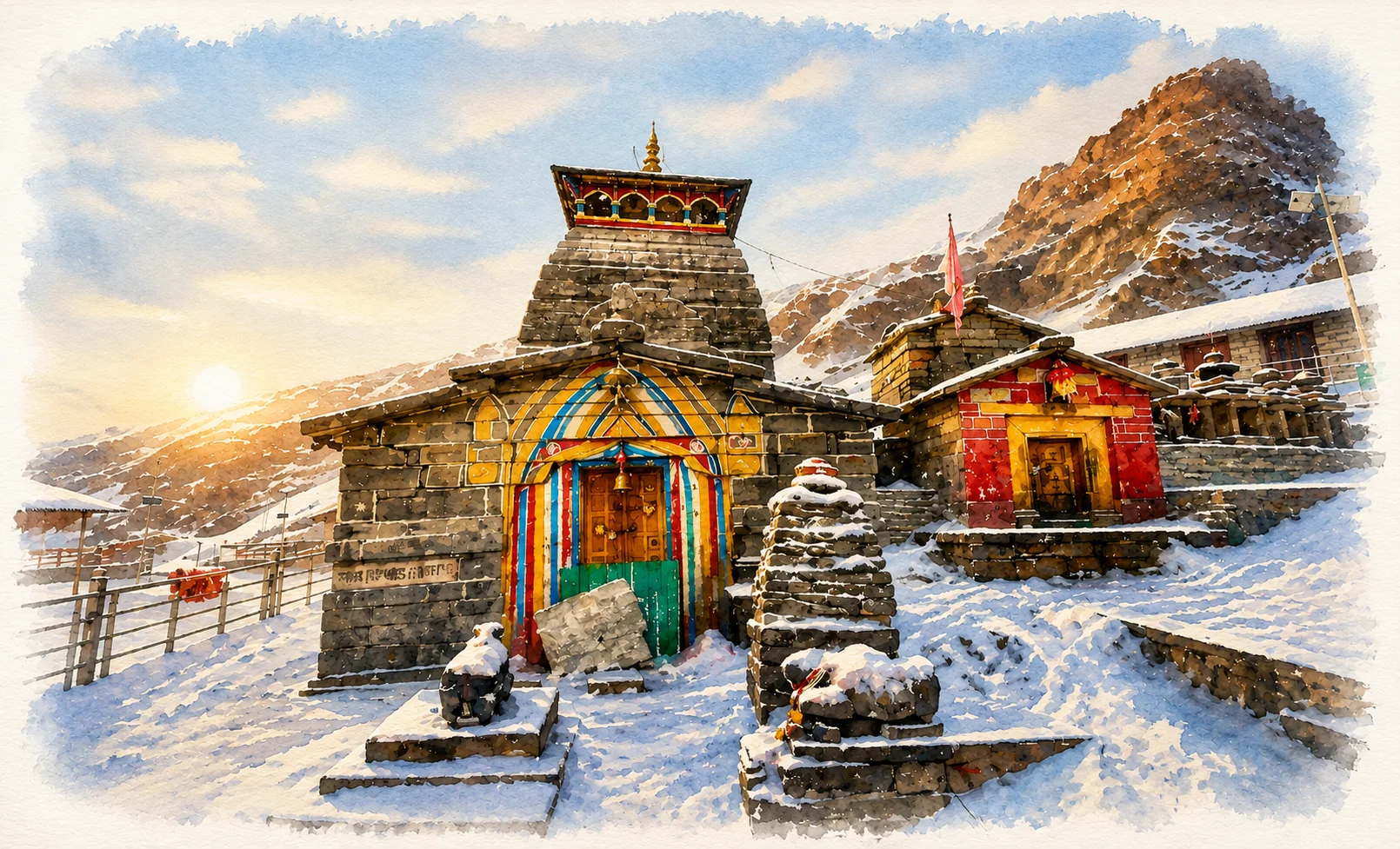 दुनिया के सबसे ऊंचे शिव मंदिर तुंगनाथ धाम