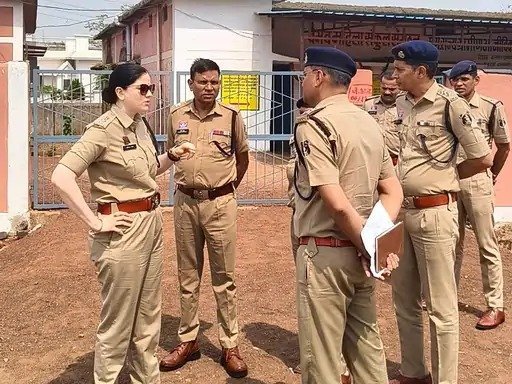बड़ी तैयारी : भयमुक्त मतदान के लिए पुलिस तैयार, एसपी अंकिता शर्मा ने सुरक्षा व्यवस्था जांची