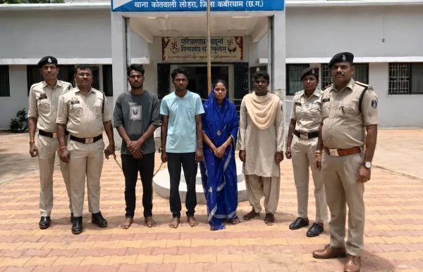 हत्याकांड : ब्लैकमेलिंग से परेशान महिला ने पति-देवर संग मिलकर युवक की हत्या