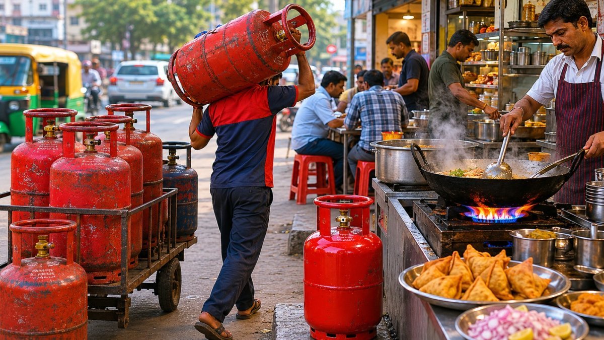 कमर्शियल सिलेंडर कीमतों में एक बार फिर भारी बढ़ोतरी