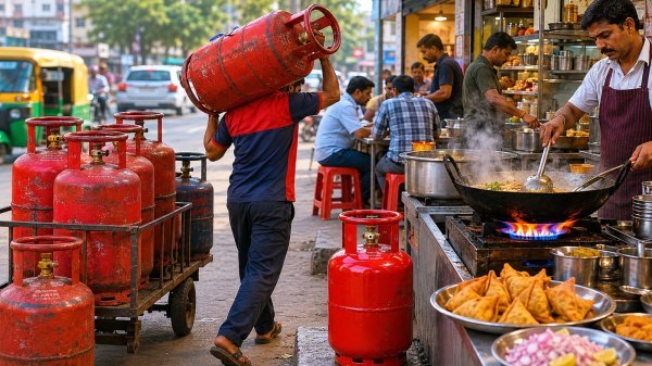 संकट की तपिश : कमर्शियल LPG सिलेंडर ₹42 और महंगा, दिल्ली में कीमत ₹3,113 के पार