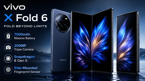 मार्केट में तहलका : आ रहा है Vivo X Fold 6, 7,000 mAh बैटरी और 200MP कैमरा के साथ इस महीने होगा धमाका!