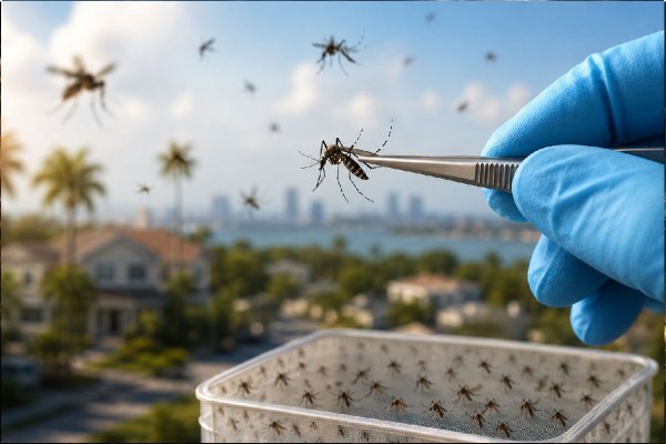 मच्छरों से लड़ाई : नया प्रयोग, फ्लोरिडा और कैलिफोर्निया में छोड़े जाएंगे विशेष मच्छर