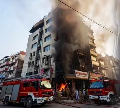 आग का तांडव : मालवीय नगर के रेस्टोरेंट में भीषण अग्निकांड, 20 की मौत, बेसमेंट में रेस्क्यू ऑपरेशन जारी