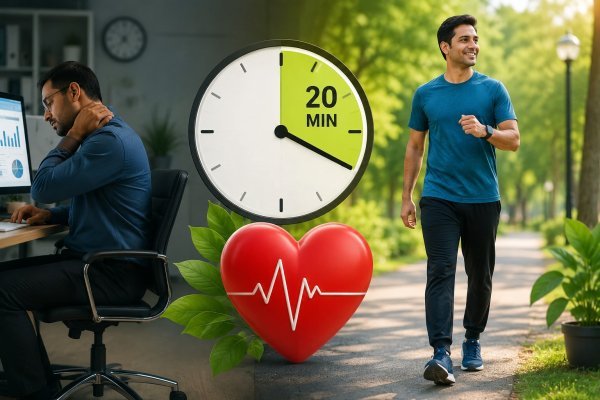 गजब की खोज : रोजाना सिर्फ 20 मिनट की यह आदत बदल देगी आपकी सेहत, दिल की बीमारियों का खतरा होगा आधा
