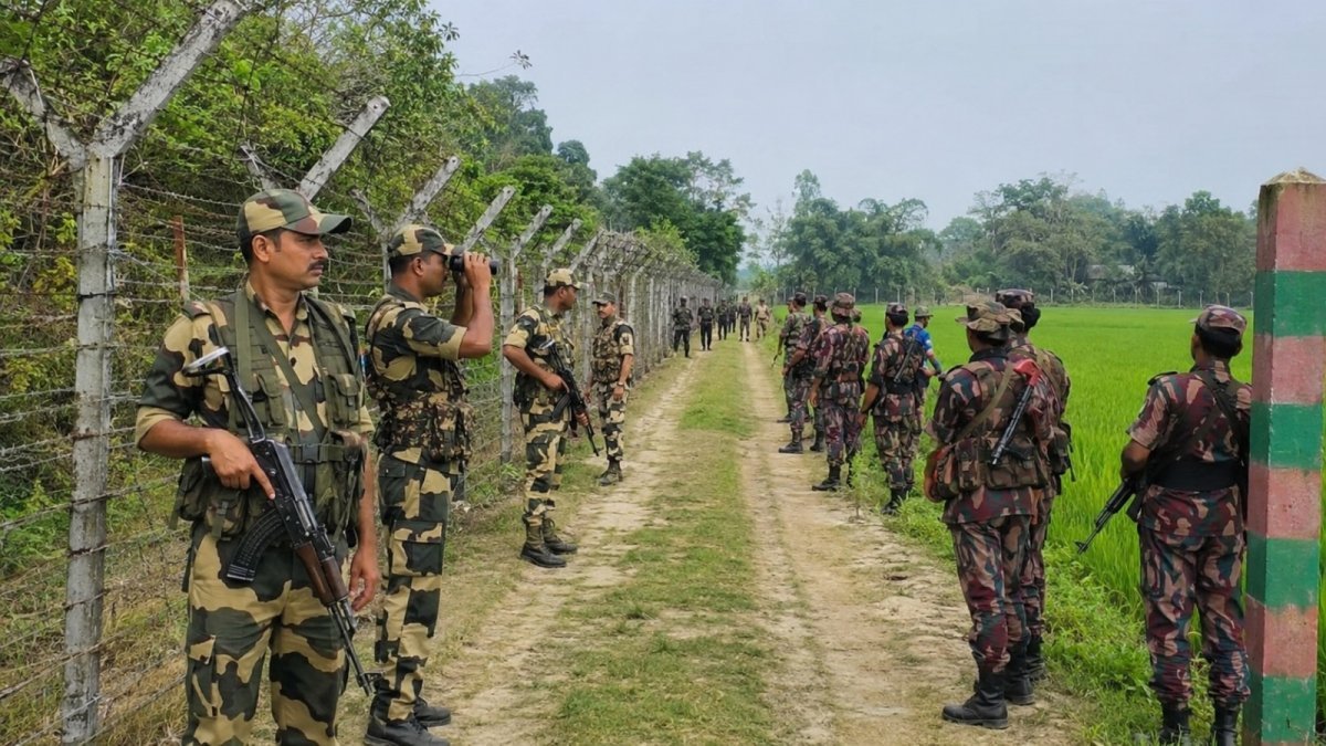 भारत और बांग्लादेश सीमा पर बढ़ा तनाव