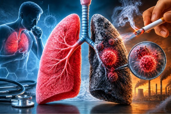 कैंसर :  लगातार खांसी और सांस फूलना हो सकता है लंग कैंसर का संकेत