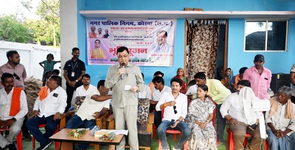 विकास को मिली नई रफ्तार : 40 लाख की सड़क का हुआ भूमिपूजन