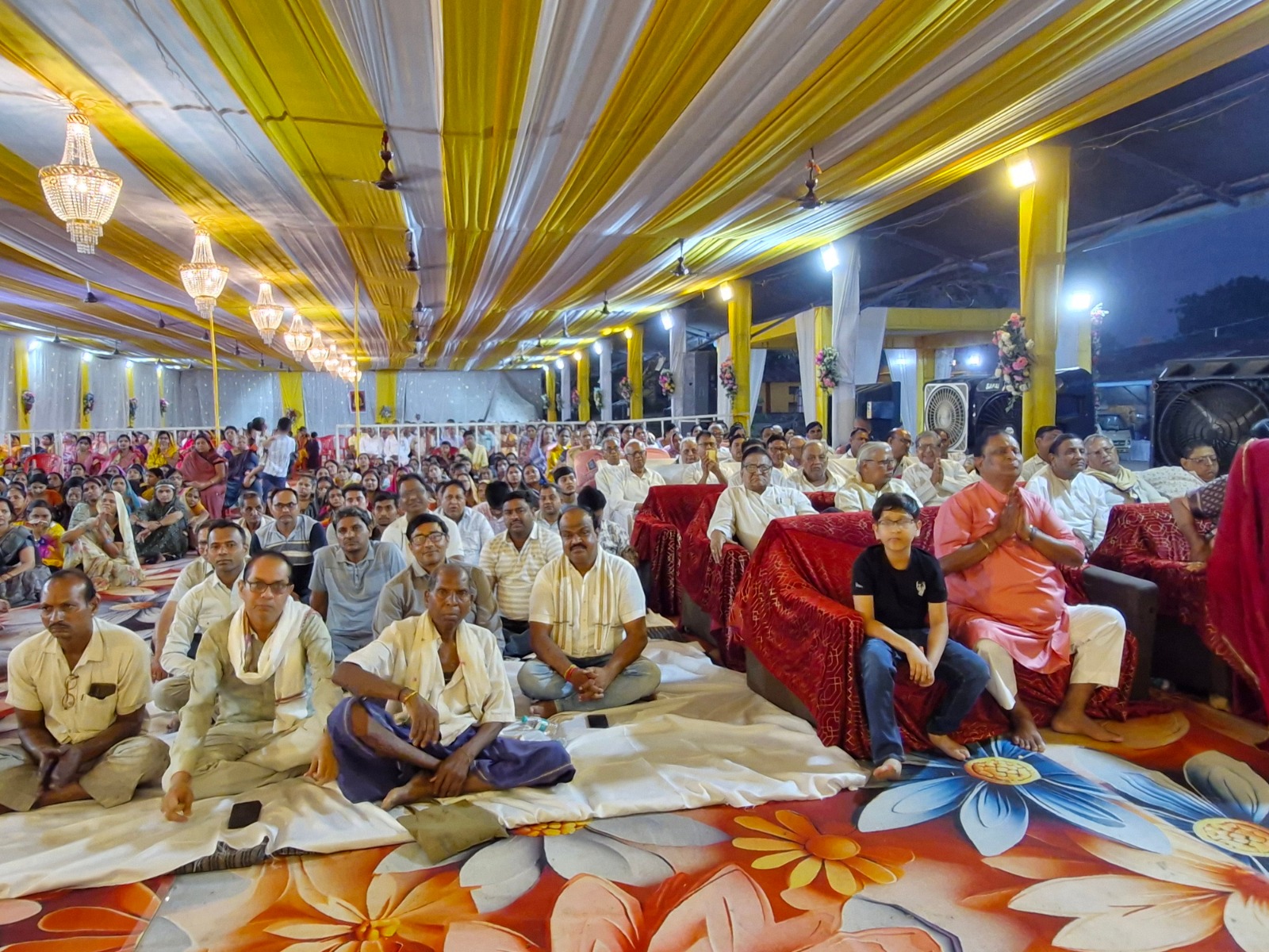 श्रीमद्भागवत ज्ञान यज्ञ सप्ताह का आयोजन