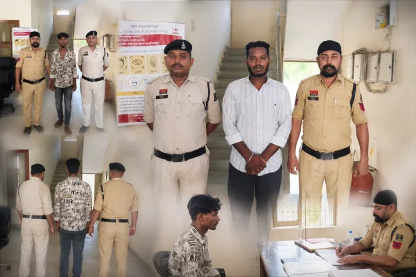 कार्रवाई : 24 घंटे में दो फरार आरोपी गिरफ्तार, साइबर और छेड़छाड़ मामलों में बड़ी सफलता