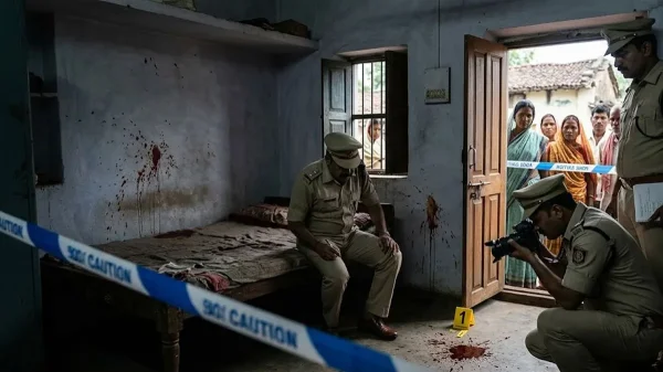 दर्दनाक घटना : अकेले रह रहे युवक का खून से लथपथ शव मिला, पुलिस जांच में जुटी