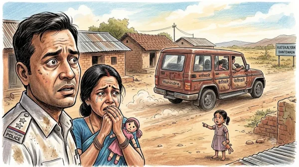 वारदात : घर के आंगन से 2 साल की बच्ची का अपहरण, पुलिस ने सीमाएं सील की