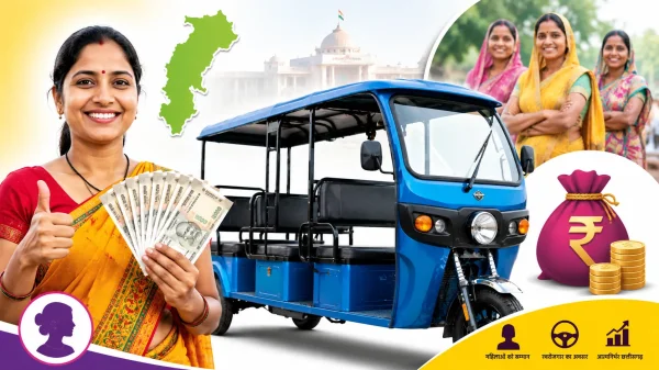बड़ी सौगात :  महिला श्रमिकों को मिलेगा ई-रिक्शा खरीदने के लिए 1.5 लाख रुपये