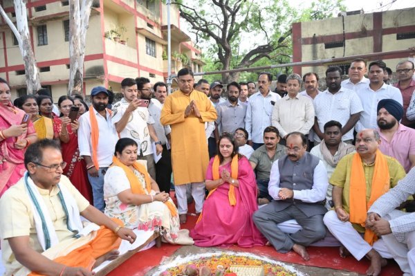 रायपुर : खम्हारडीह में 20.92 करोड़ की जल परियोजना का भूमिपूजन, 2500 घरों को मिलेगा शुद्ध पेयजल