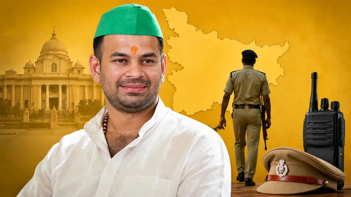 तेज प्रताप ने लौटाई सरकारी सुरक्षा