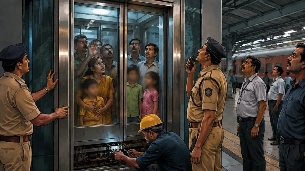 टला हादसा : ओवरलोड होते ही हवा में लॉक हुई लिफ्ट, आधे घंटे तक कैद रहीं 15 जिंदगियां