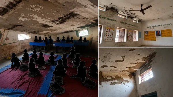 प्रहार : नरसिंहपुर में नया सत्र शुरू, पर मानसून की आहट से मंडराया जान का खतरा