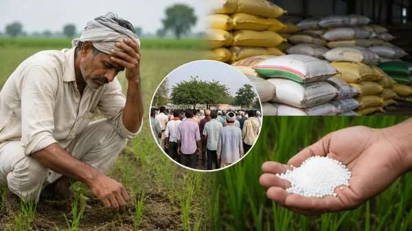 खाद का संकट : 3.78 लाख किसानों में से सिर्फ 1.21 लाख की बनी आईडी