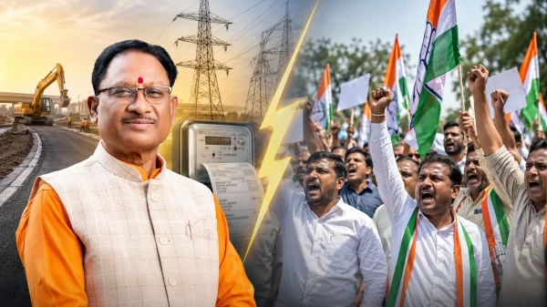 सीएम साय का गरियाबंद दौरा, कांग्रेस का बिजली बिल बढ़ोतरी पर हल्लाबोल