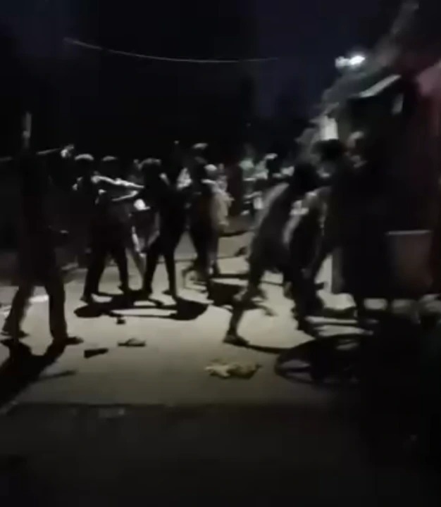 चाकूबाजी और मारपीट की घटना