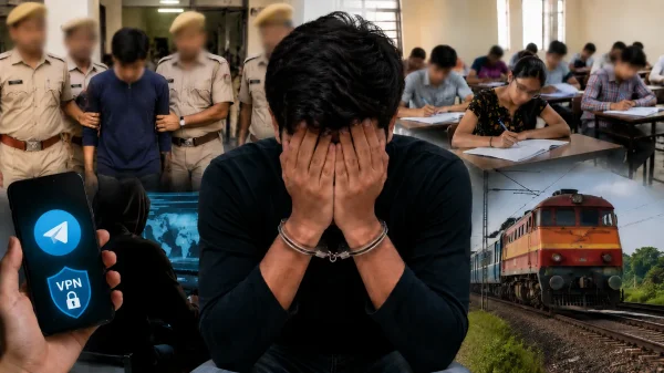 सख्ती तेज : भीलवाड़ा में फर्जी पेपर बेचने वाला छात्र हिरासत में, टेलीग्राम नेटवर्क पर पुलिस का शिकंजा