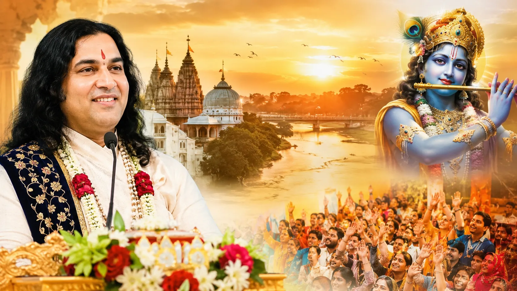 श्रीमद्भागवत कथा का आयोजन