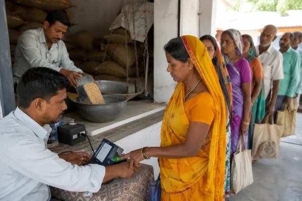 बड़ा बदलाव : राशन वितरण व्यवस्था में बदलाव, अब e-KYC और बायोमेट्रिक से ही मिलेगा राशन