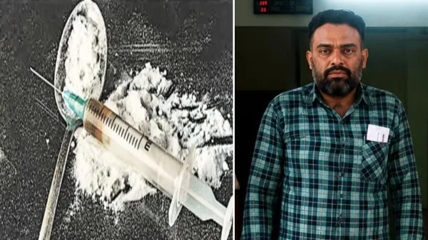 बड़ी कार्रवाई : 90 हजार की हेरोइन के साथ तस्कर गिरफ्तार, बाइक-नकदी भी जब्त