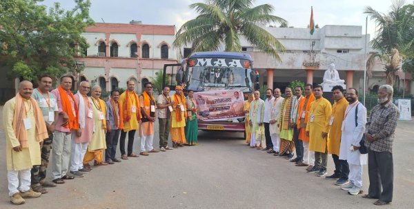 सोमनाथ स्वाभिमान पर्व : भारतीय संस्कृति और गौरव से जुड़ने का अवसर, सोमनाथ यात्रा पर निकले प्रतिभागी