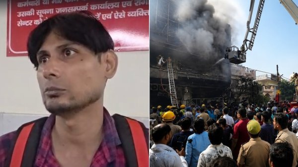 लखनऊ में अग्निकांड : एसी कंप्रेशर फटने से बिल्डिंग में लगी आग, कोचिंग के 15 मासूम बच्चों की जलकर मौत