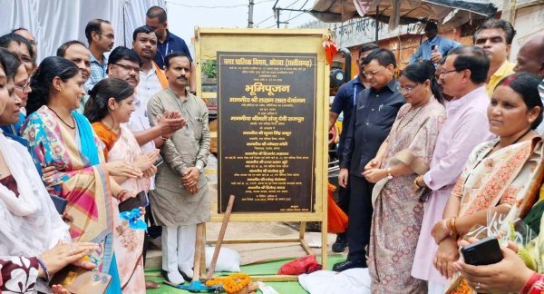 सड़क निर्माण : पाड़ीमार वार्ड की बदलेगी तस्वीर, 25 लाख की सड़क परियोजना का हुआ शुभारंभ