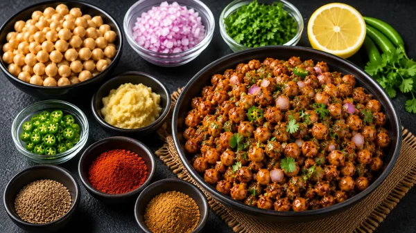 घरेलु रेसिपी : घर में सब्जी नहीं सिर्फ 10 मिनट में बनाएं चटपटा चना मसाला