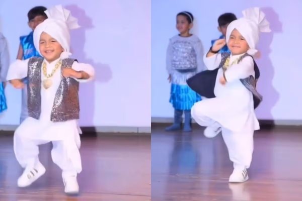 स्टेज पर गदर : कुर्ता-पायजामा और पगड़ी पहनकर किया ऐसा भांगड़ा, सोशल मीडिया पर आया जलजला