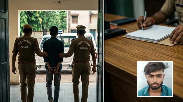 नाबालिग से दरिंदगी : 2 महीने तक लोकेशन बदलता रहा आरोपी, रायगढ़ पुलिस ने घेराबंदी कर भेजा जेल