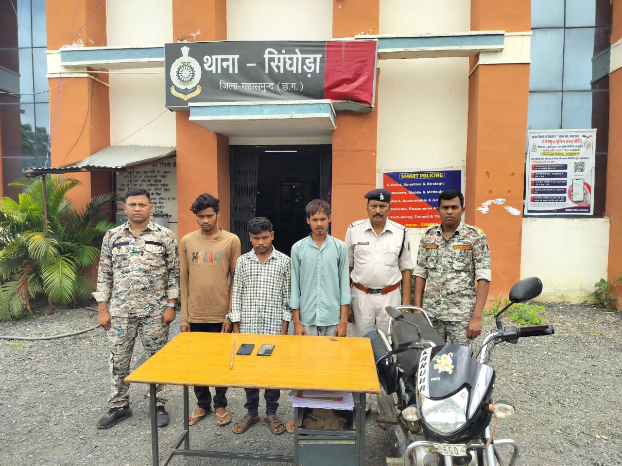 लूट की कोशिश करने वाले गिरफ्तार