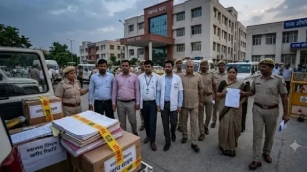 हेल्थ डिपार्टमेंट में हड़कंप : 650 करोड़ के घोटाले में एक और बड़ी कार्रवाई, डाटा असिस्टेंट बर्खास्त और दो सस्पेंड