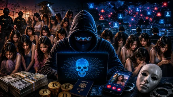 Cyber Scam : सिंगापुर की हसीन लड़की बनकर 17 देशों के 50 हजार लोगों से ठगी, AI के सहारे साइबर ठगी का खेल