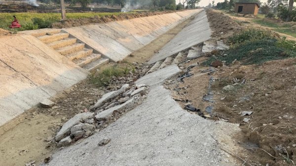 गुणवत्ता से समझौता : 17 करोड़ की सिंचाई परियोजना पर संकट, घटिया निर्माण से किसानों का भविष्य दांव पर
