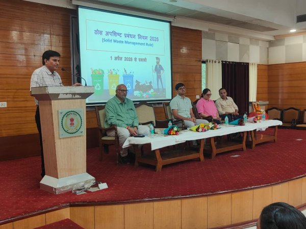 पर्यावरण संरक्षण : रायपुर में ठोस अपशिष्ट प्रबंधन द्वारा राज्य स्तरीय कार्यशाला में 250 प्रतिभागियो ने लिया भाग
