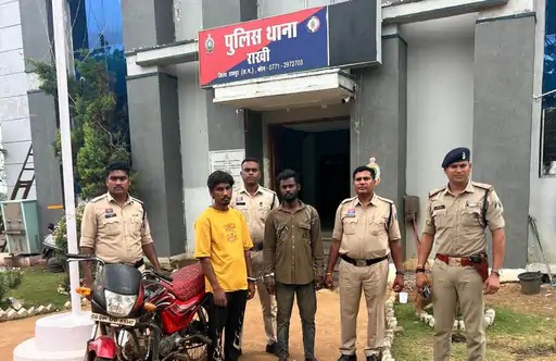 गिरफ्तार केबल चोरी के आरोपी