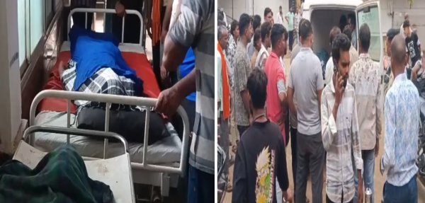 सड़क हादसा : तेज रफ्तार कैप्सूल वाहन ने मारी टक्कर, दो  युवकों की मौत