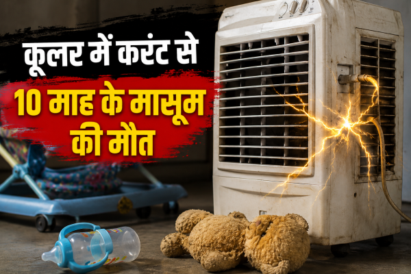 परिवार में पसरा मातम : कुलर में करंट आने से 10 माह के मासूम बच्चे की मौत