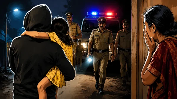 अपहरण : आधी रात घर में घुसा बदमाश, 8 साल की मासूम को उठाकर ले गया, पुलिस ने सकुशल बचाया